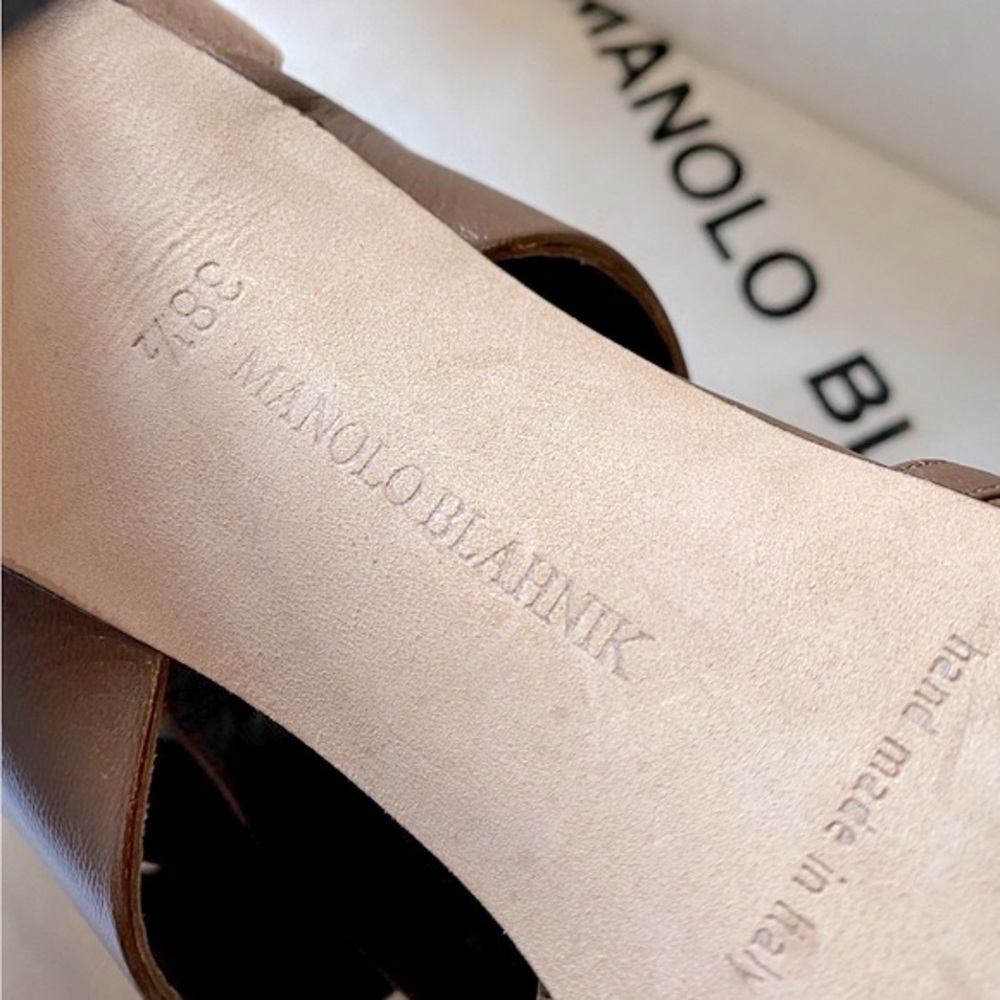 🌟💎HP 3X💎🌟MANOLO BLAHNIK- Luxury Crafted Women's Heels 👠 - Picture 12 of 16